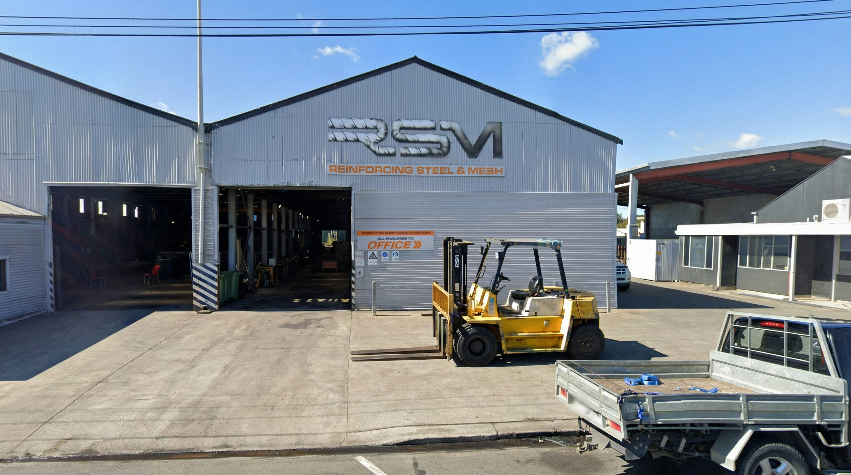 Team of construction workers collaborating on a project